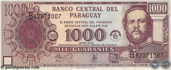 MIL GUARANÍES - MC219.K - FIRMA: GILBERTO RODRÍGUEZ GARCETE - RAÚL VERA BOGADO